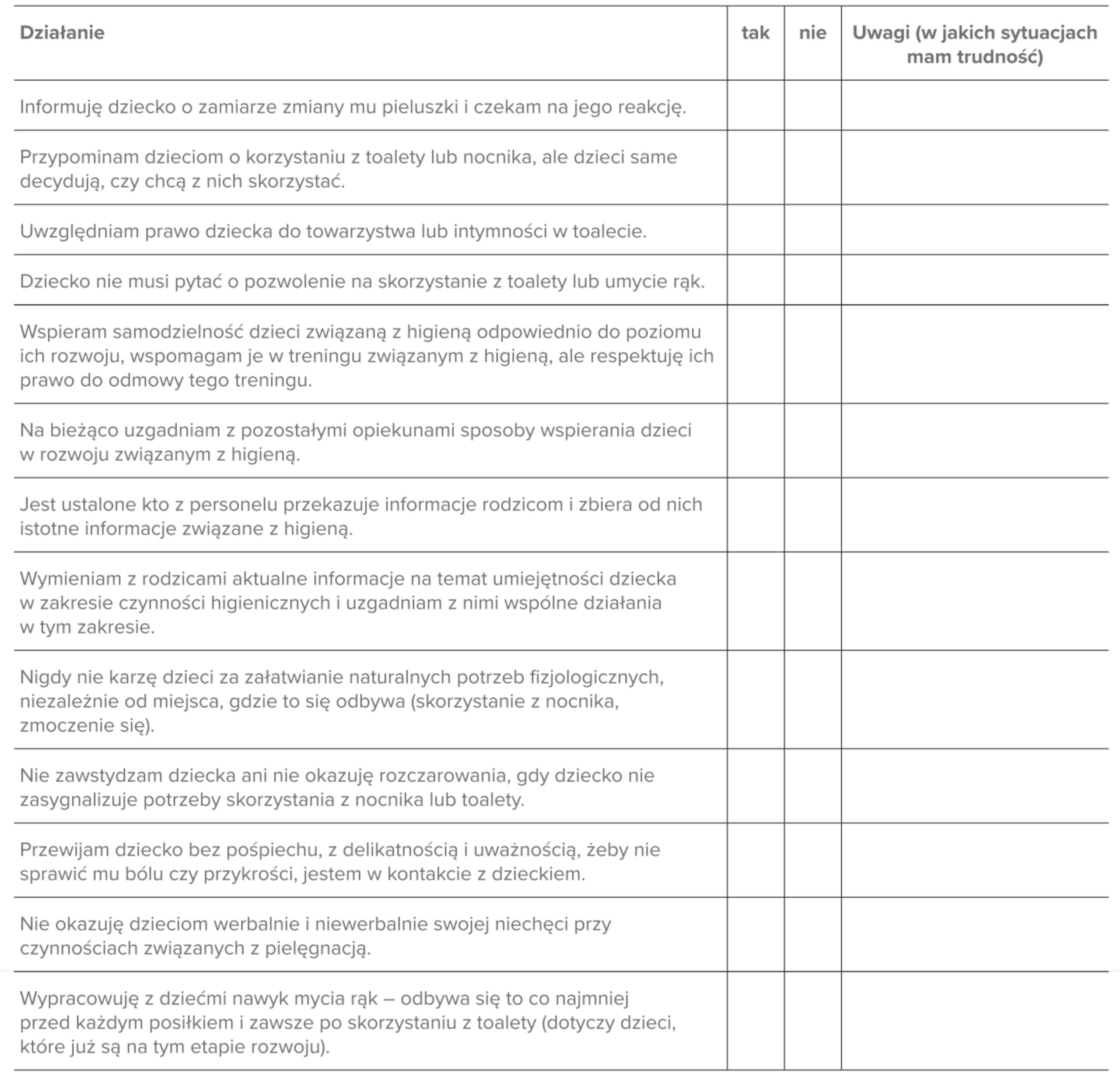 tabela 1 arkusz samooceny personelu tabela 1 arkusz samooceny personelu
