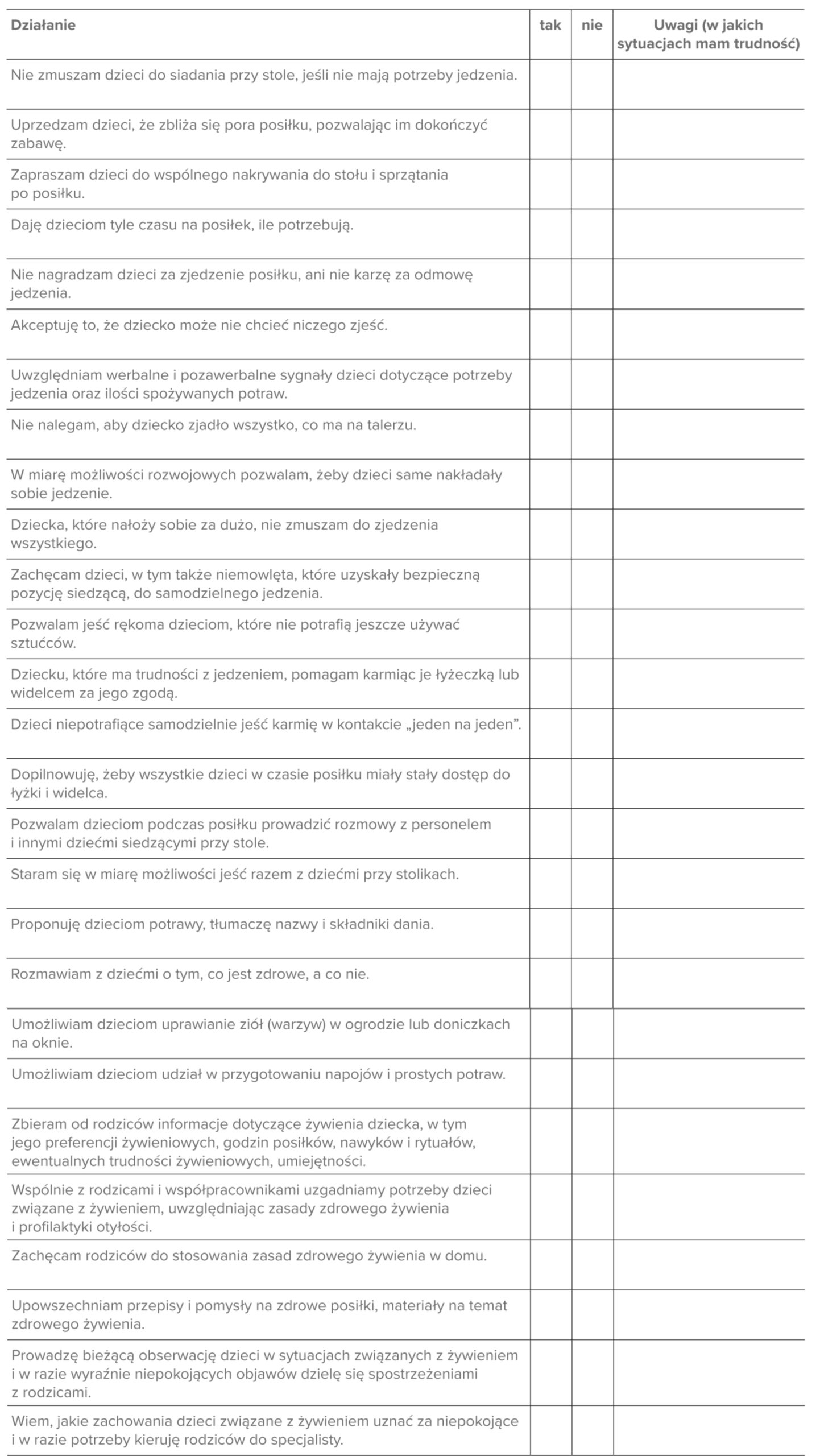 tabela 2 arkusz samooceny personelu tabela 2 arkusz samooceny personelu